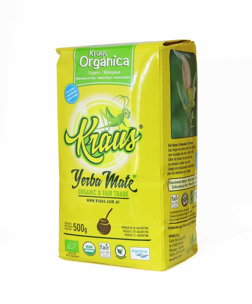 Kraus Yerba Mate Organic & Fair Trade 500g