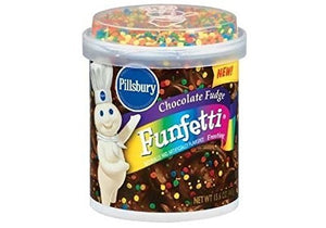 Pillsbury Funfetti  Frosting Choc Fudge 15.6oz/442g