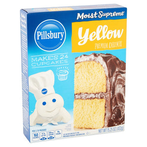 Pillsbury Cake Mix Moist Supreme Yellow 15.25oz/432g