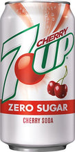 Load image into Gallery viewer, 7Up Cherry Zero 12floz/355ml **LIMIT 6 **
