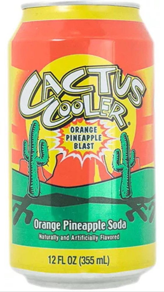 Cactus Cooler Orange Pineapple Blast 12floz/355ml