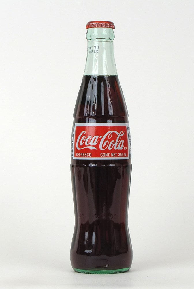 Coca Cola Mexican Glass Bottle 355ml