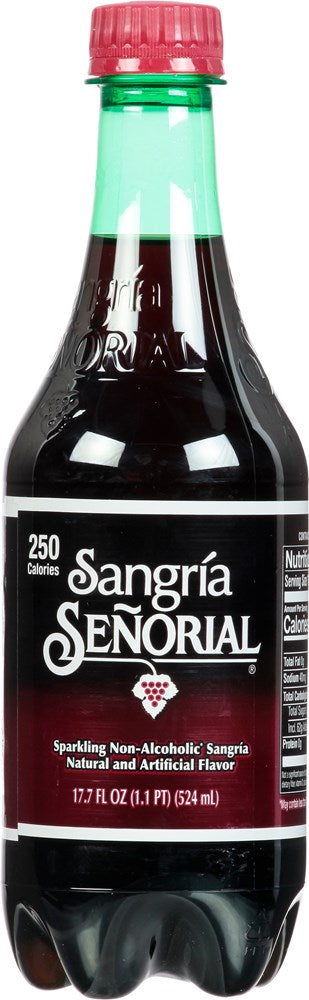 Sangria Senorial 17.7floz/524ml plastic