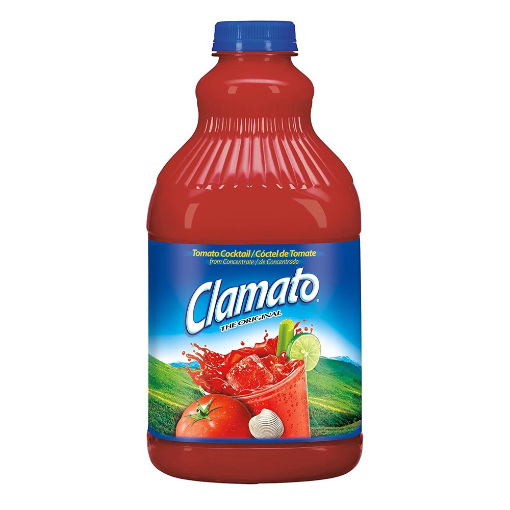 Clamato Tomato Cocktail Mix 64floz/1.89L (Best Before August 2024)