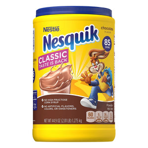 Nestle Nesquik Chocolate Flavour 44.9oz/1.275kg