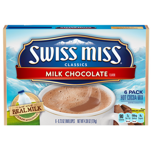 Swiss Miss 6pk Milk Chocolate 4.38oz/124g (Best by Jul 2025)