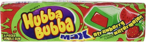 Hubba Bubba Bubble Gum Max Strawberry Watermelon 5piece