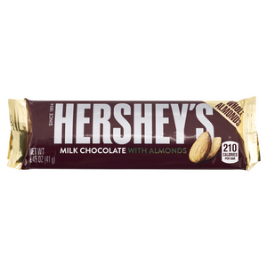 Hersheys Milk Chocolate with Almonds Bar 1.45oz/41g