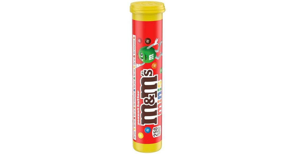 M&Ms Minis Mega Tube Peanut Butter 1.74oz/49.3g