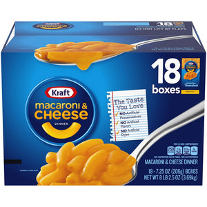 Kraft Macaroni & Cheese Dinner 7.25oz/206g