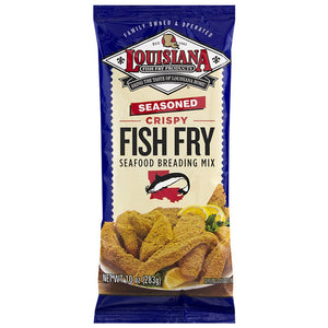 Louisiana FFP Fish Fry Seasoned Crispy 10oz/283g