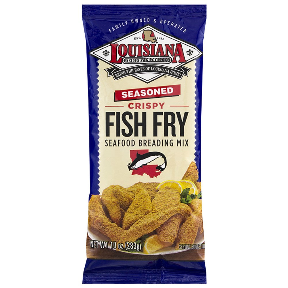 Louisiana FFP Fish Fry Seasoned Crispy 10oz/283g