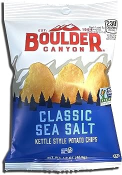 Boulder Sea Salt Chips 1.5oz/66.83g (Best Before 30 Dec 2024)