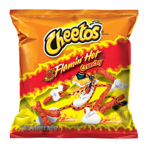 Cheetos Flamin Hot Crunchy 1oz/28.3g