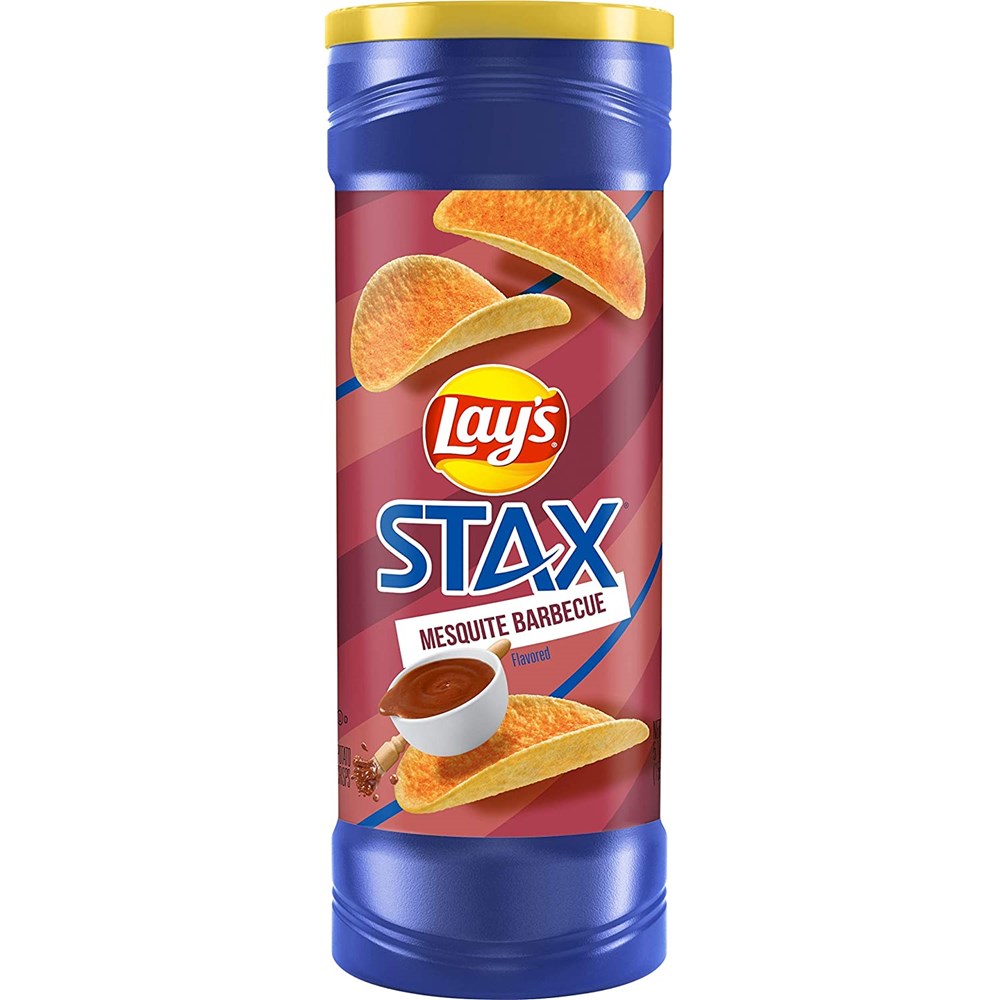 Lays Stax Mesquite BBQ 5.5oz/155.9g