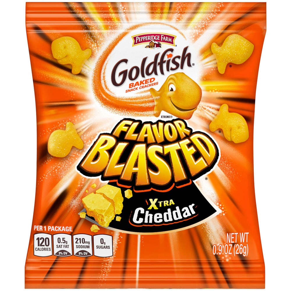 Goldfish Flavor Blasted Xtra Cheddar 0.9oz/26g