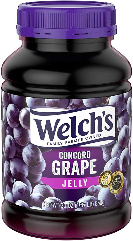 Welchs Concord Grape Jelly 30oz/850g