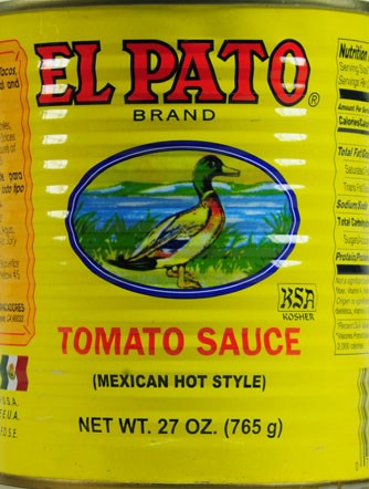 El Pato Hot Tomato Sauce 27oz/765g