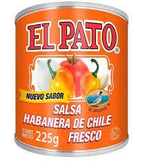 El Pato Salsa de Chile Habanero 225g (Best By Nov 2024)