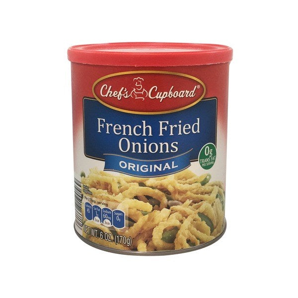 Chefs Cupboard French Fried Onions Original 6oz/170g