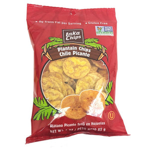 Inka Amazon Chips Plantain Chips Chile Picante 3oz/85g (Best By 5 May 2024)