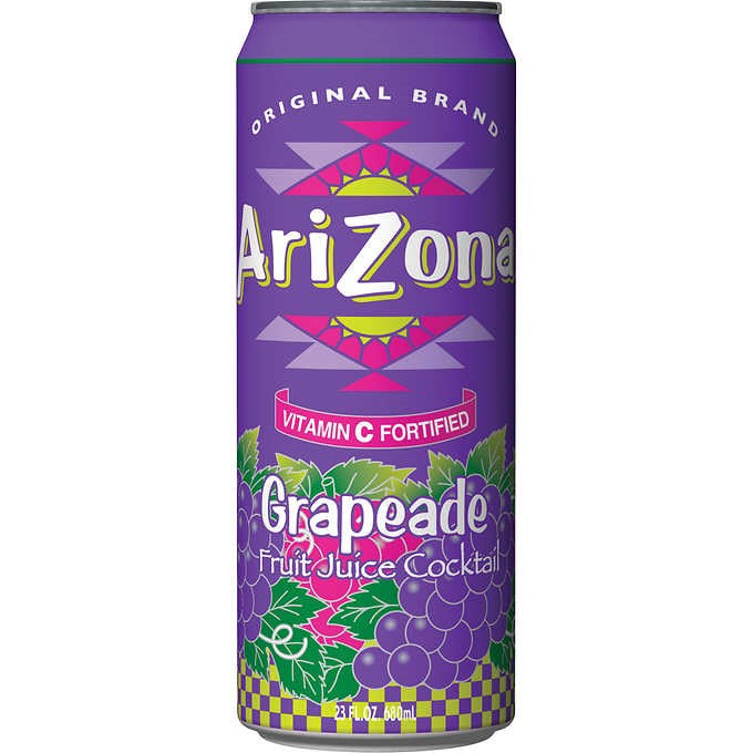 Arizona Grapeade can 23floz/680ml