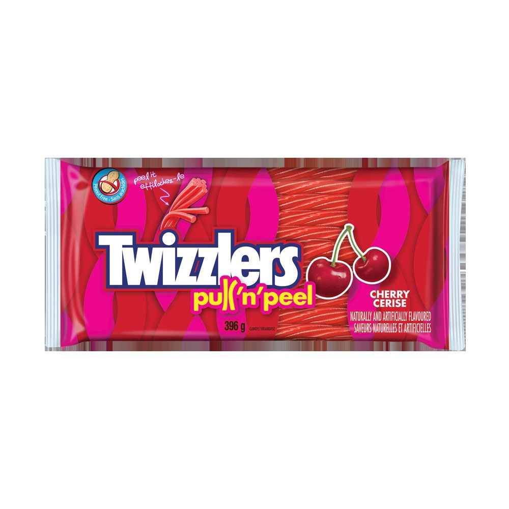 Twizzlers Pull n Peel Cherry 14oz/396g