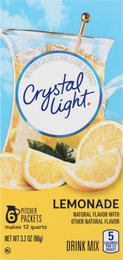 Crystal Light Lemonade 3.2oz/90g