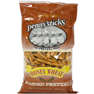 Pennysticks Honey Wheat Braided Pretzels 9.5oz/269g