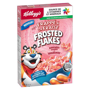 Kelloggs Frosted Flakes Strawberry Milkshake 435g