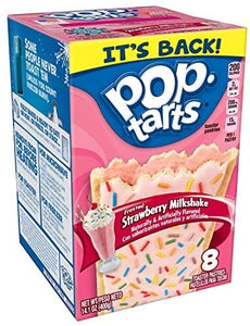 Pop Tarts - 8pk Frosted Strawberry Milkshake