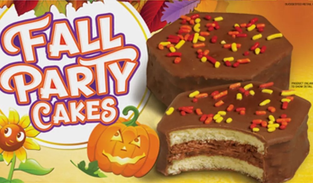 Little Debbie Fall Party Cakes Chocolate 2pk