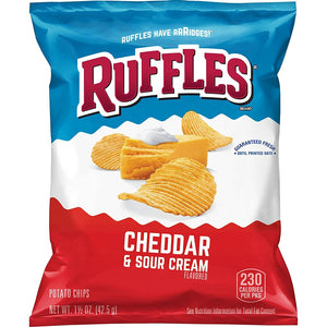 Ruffles Cheddar & Sour Cream 1.5oz/42.5g