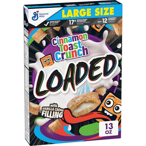 GM Cinnamon Toast Crunch Loaded Cereal 13oz/368g