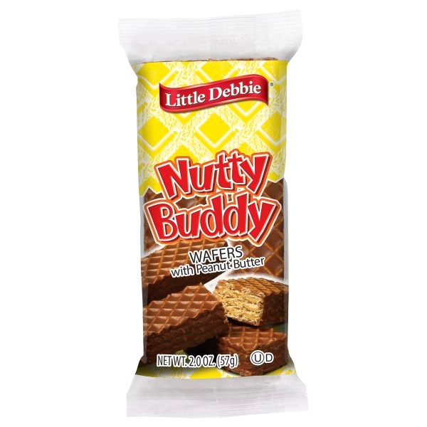 Little Debbie Nutty Buddy Wafers 2pk 2.1oz/60g