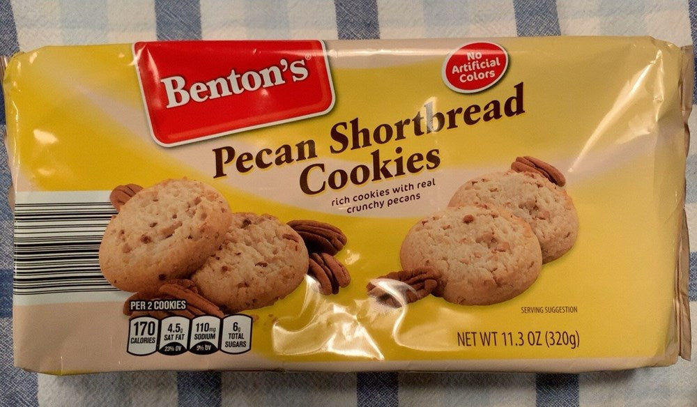 Bentons Pecan Shortbread Cookies 11.3oz/320g