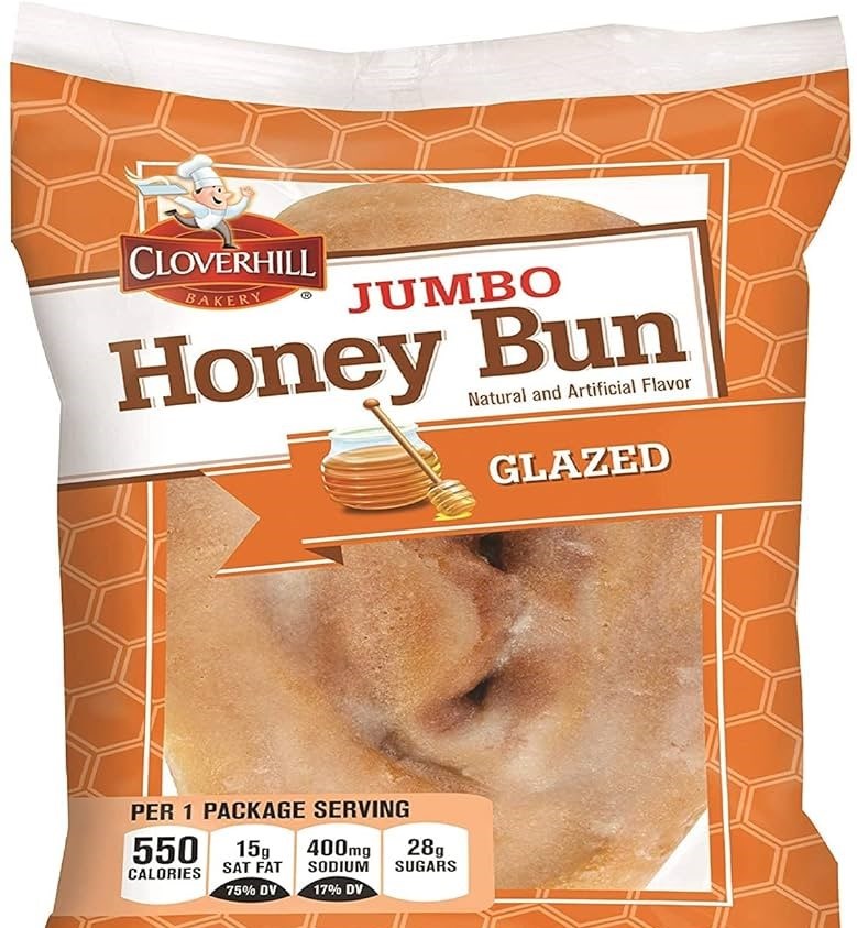 Cloverhill Jumbo Glazed Bun 4oz