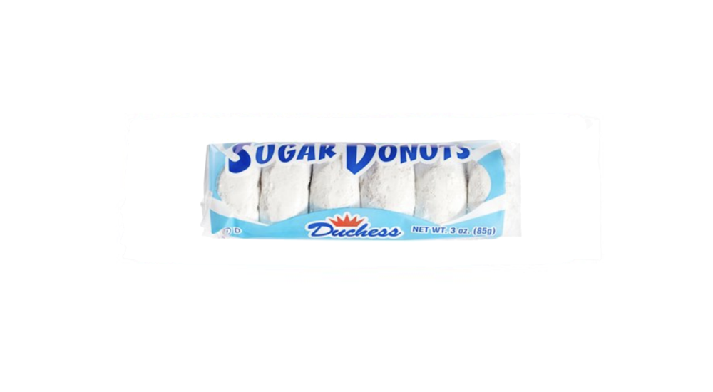 Duchess Powdered Sugar Donuts 6pk 3oz/85g