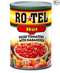 Rotel Diced Tomatoes with Habaneros Hot 10oz/283g