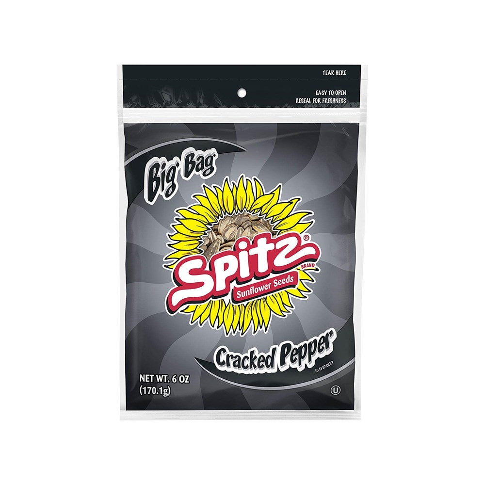 Spitz Sunflower Seeds Cracked Pepper 6oz/170.1g