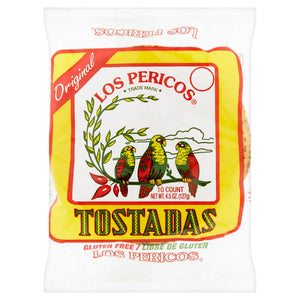 Los Pericos Tostadas 4.5oz/127g (Best By Jan 2025)