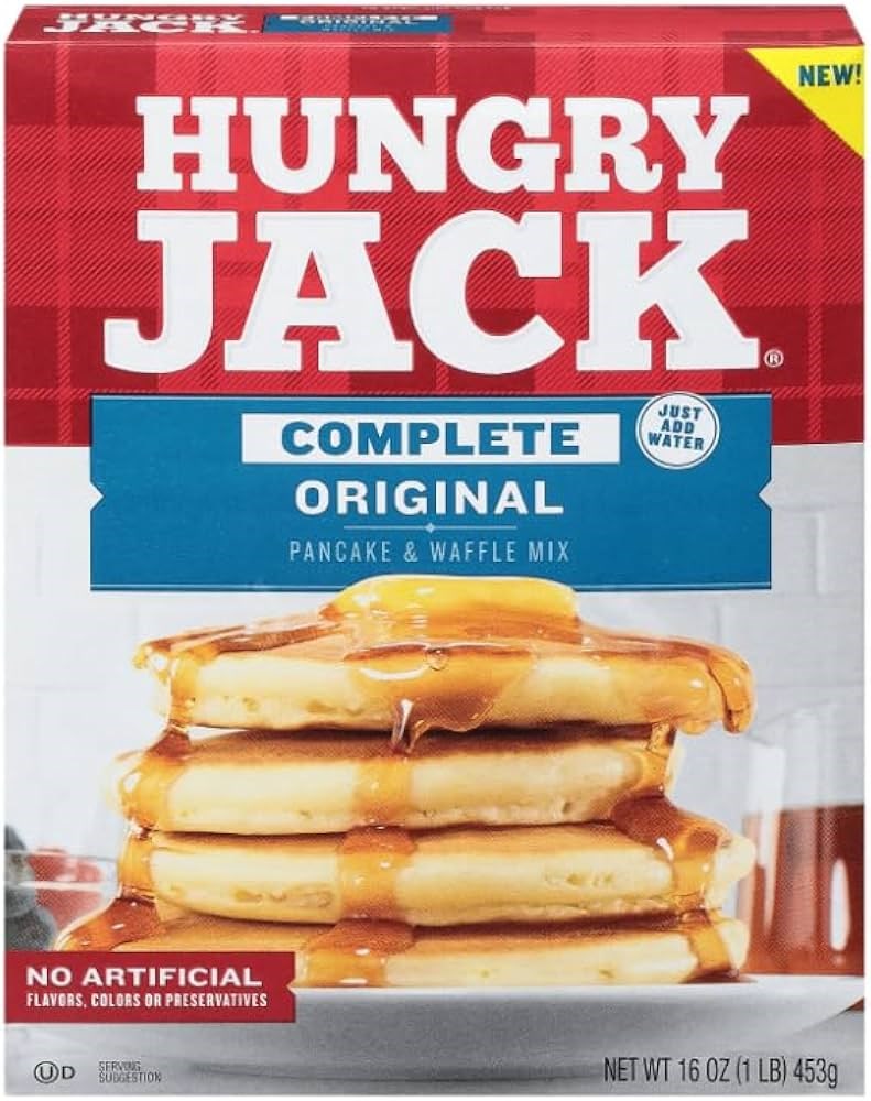 Hungry Jack Complete Orignal Pancake Mix 16oz/453g