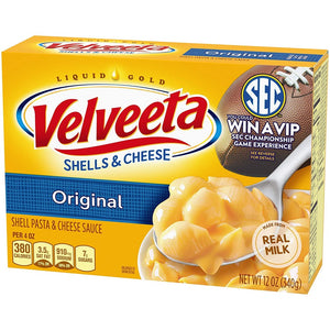 Velveeta Original Shells & Cheese Sauce 12oz/340g (Best By Mar 2025)