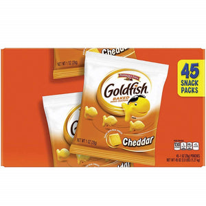 Goldfish Snack Crackers Cheddar 1oz/28g