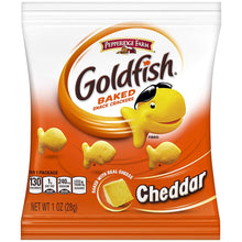 Load image into Gallery viewer, Goldfish Snack Crackers Cheddar 1oz/28g
