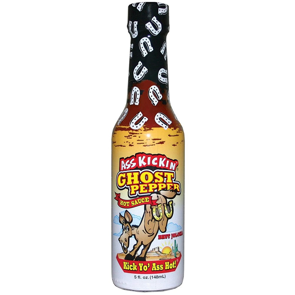 Ass Kickin Hot Sauce Ghost Pepper 5floz/148ml