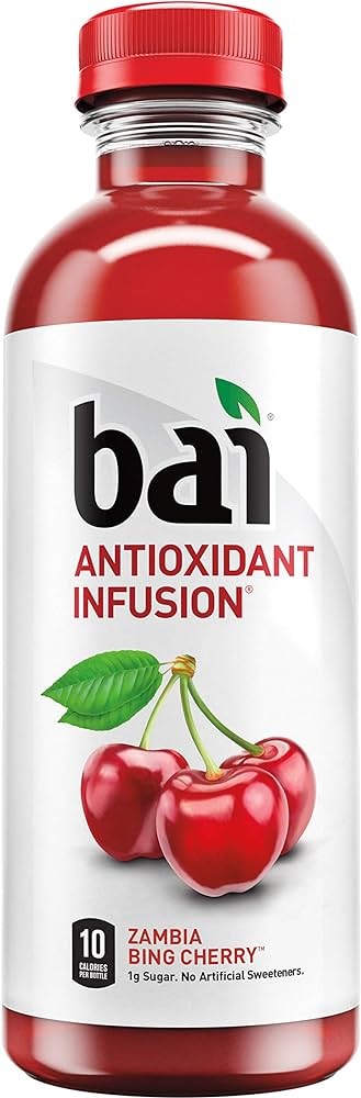 Bai Antioxidant Infusion Zambia Bing Cherry 18floz/532ml