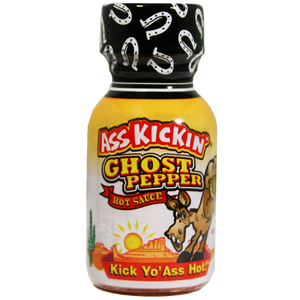 Ass Kickin Hot Sauce Mini Bottle Ghost Pepper 0.75oz/22ml