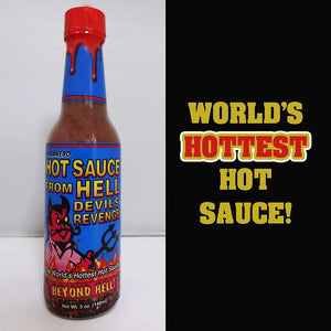 Hot Sauce From Hell Devils Revenge Beyond Hell Habanero 5floz/148ml