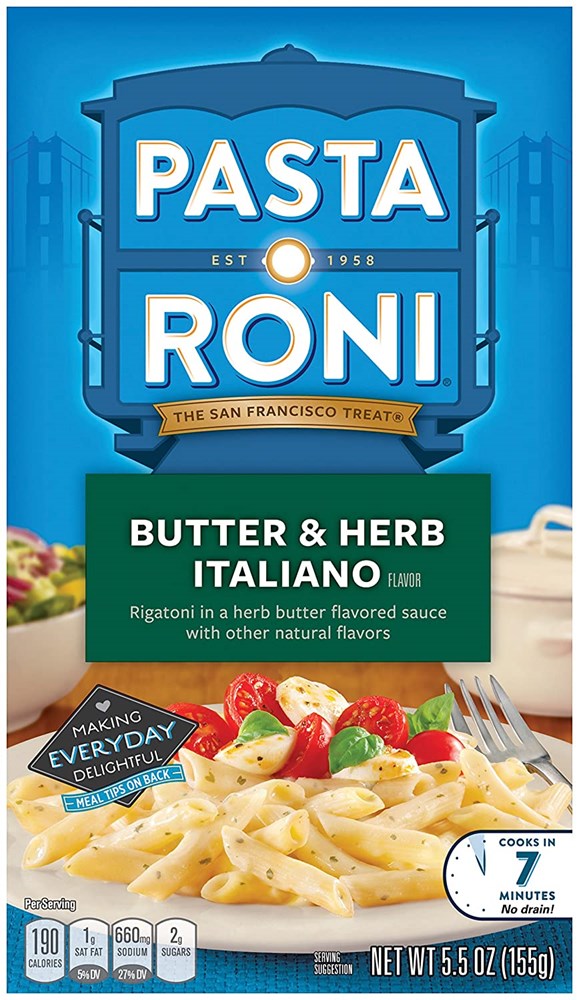 Pasta Roni Butter & Herb Italiano 5.5oz/155g